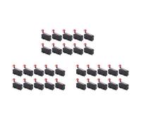 Kueohse 30Pcs Commutateur de Limite Ouverture Fermeture DeBras de Levier Micro-Rouleau Micro-Commutateur Kw12-3 Pcb