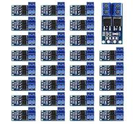 Kueohse 30PCS MOSFET Switch Drive Module Drive Module DC 5V-36V 15A (Max 30A) 400W Dual High-Power 0-20KHz PWM DC Motor Speed Controller
