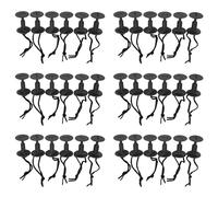 Kueohse 36 Pcs Surfboard Leash Plugs avec Cords Cordes Water Surfing Accessoires Surf Leash Plug Bodyboard Accessoire