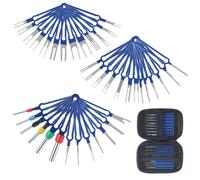 Kueohse 39Pcs Trousse D'Outils D'Extraction de Bornes - Outil Extracteur de Broches et Kit Éjecteur de Bornes pour Voitures et la Plupart des Bornes de Connecteur