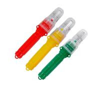 Kueohse 3Pcs Fusées Maritimes LED pour Bateau, Filets de Pêche pour Bateau de Pêche, Bouées