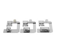 Kueohse 3pcs Hemmer Foot Set pour la Couture - Tailles 1/2 ", 3/4", 1 Pouce pour Les Accessoires de Machine à Coudre à Faible Tige