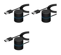 Kueohse 3X Bouton de Réglage du Volume USB pour Ordinateur, Contrôleur de Volume Multimédia pour Ordinateur Portable, Commutateur de Contrôle du Son pour Ordinateur de Bureau