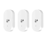 Kueohse 3X Capteur Intelligent de Température et D'Humidité Tuya ZigBee, Mini Température Humi