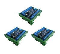 Kueohse 3X DC 12 V 24 V 16 Entrées 16 Sorties RS485 Commutateur à Distance PLC IO Carte D'Extension Modbus RTU Module de Commodité Multifonctionnel
