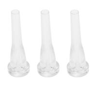Kueohse 3X Embouchure de Trompette en ABS de Taille 7C pour Accessoires de Débutant ou Accessoires pour Trompette Musicale Débutant, Blanc