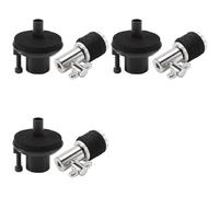 Kueohse 3X Embrayage de avec Base de, Tambour D'Embrayage de de Jazz Support de pour Accessoires de Tambour de Cymbale de
