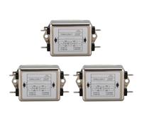 Kueohse 3X Filtre de Puissance CW4L2-20A-T Monophasé AC 115V / 250V 20A 50 / 60HZ