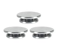 Kueohse 3X Heavy Duty Sculpting Wheel Turntable Poterie Stand Tournant DIY Outil Art Artisanat Plate-Forme pour la Construction de Modèles - 15Cm