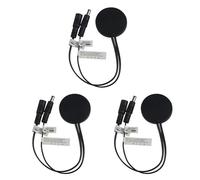 Kueohse 3X Interrupteur Tactile à Capteur LED en Panneau de Bois Interrupteur Caché Interrupteur Tactile pour Bande LED Noir