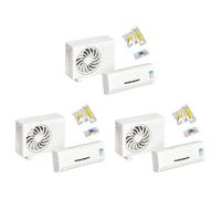 Kueohse 3X Mini Climatiseur Modèle Aromathérapie Voiture Sortie d'air Parfum Décoration Intérieure Parfum Ornements Longue Durée B