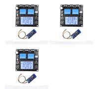 Kueohse 3X Module de Charge et de Décharge de Batterie XY-BT11L 10 A + Module K485X, Protection de Charge et Détection de Courant Bidirectionnelle.