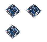 Kueohse 3X Module D'Enregistrement Vocal ISD1820 avec Microphone et Haut-Parleur. Carte D'Enregistrement et de Lecture Audio Haute Qualité.