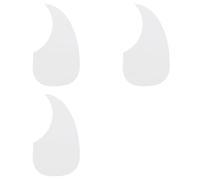 Kueohse 3X Motif de Pickguard pour Guitare Acoustique Décoré Autocollant de Protection de Auto-Adhésif pour Accessoires de Guitare Acoustique -C