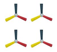 Kueohse 4 Bâton/Barre de Coordination Œil-Main et Outil D'Entraînement de Réaction et de Capture de Rapidité, Sport et Divertissement pour Les Âges