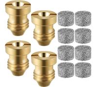 Kueohse 4 Pièces Buse D'Orifice de à Mousse 1,1 mm 8 Pièces Buse de Rechange à 3000 PSI pour le Fabricant de Mousse
