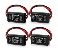 Kueohse 4 Pièces GS-100A Module de Clignotant de Feu Stop DC 12-24V 2A Contrôleur de Frein Élevé Contrôleur D'Invite de Sécurité de Feu