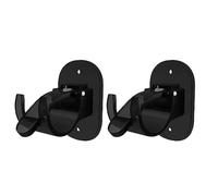Kueohse 4 Pièces Supports de Tringle à Rideau sans Perçage Supports de Tringle à Rideau Crochets de Tringle à Rideau Auto-Adhésifs sans Clous Réglables Installation Facile, C