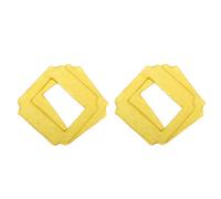 Kueohse 4 Vadrouilles pour Robot Nettoyeur de Vitres pour Nettoyeur de Verre Win660 / RL880 / RL1188, 4 Vadrouilles Jaunes