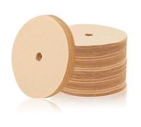 Kueohse 400 Filtres à Café Percolateur Non Blanchis, Filtre en Papier à Café Jetable de 3,75 Pouces, Filtres à Café à Disque Couleur Bois Durables