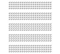 Kueohse 400 Pièces 24Mmx11Mmx10Mm Console Mélangeur Curseur Fader Boutons Remplacement pour Potentiomètre Bouton Gris Marque Noire