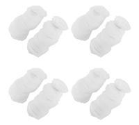 Kueohse 400 Pièces Séries Les Couvre-Oreilles Jetables pour Écouteurs Non Tissés Couvre-Oreillettes Extensibles pour la Plupart des Écouteurs d'oreille