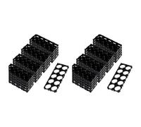 Kueohse 40Pcs 18650 Entretoise de Cellule au Lithium 2X5 Entretoise de Cellule 18650 Support de Support en Plastique pour Batterie au Lithium pour Bricolage Batterie