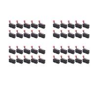 Kueohse 40Pcs Commutateur de Limite Ouverture Fermeture DeBras de Levier Micro-Rouleau Micro-Commutateur Kw12-3 Pcb