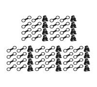 Kueohse 40X Clip de Tuba en Silicone Support de Tuba de Plongée Support de Tuba Clip en Plastique de Plongée sous-Marine Support de Tube de Gardien de Tuba