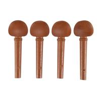 Kueohse 4Pcs 4/4 Taille Violon Violon Tuning Peg Set Jujube Remplacement En Bois Pour Violon 4/4 Taille