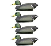 Kueohse 4pcs Duck Duck Ducks pour Le Jardin Extérieur et la Décoration de L'Étang, Les Oiseaux de Chasse Flottants avec Une Base Robuste