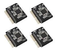 Kueohse 4X Carte SD 2,5 Pouces vers Adaptateur IDE, Convertisseur de Carte Mémoire SDHC/SDXC vers Ordinateur Portable HDD 44 Broches Mâle Port HDD Riser Card