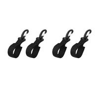 Kueohse 4X Clip de Rangement pour Pagaie, Support de Pagaie pour Kayak, Bateau, Canne à Pêche, Sangle de Sangle de Rame pour Pagaie de Bateau Gonflable