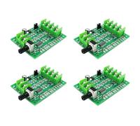 Kueohse 4X Contrôleur de Carte de Commande sans Balais CC 7V-12V pour Carte de Commande de Vitesse de 3/4 de Moteur de Disque Dur