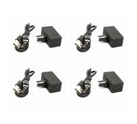 Kueohse 4X Contrôleur de Vitesse PWM 4 Broches, Régulateur de Ventilateur PWM, Alimentation USB Type-C, Refroidisseur de Refroidissement par Eau à Monter Soi-Même