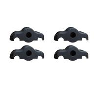 Kueohse 4X Coussinets de Pied Absorbant Les Chocs pour Vélo D'Intérieur Coussinets de Pied de Tennis Coussinets de Pied à Bascule
