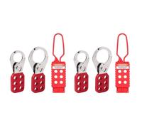 Kueohse 4X de Moraillons de Verrouillage - Moraillon de Verrouillage Hasp Porte- Camlock Hasp Verrouillage de Sécurité