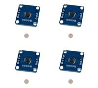Kueohse 4X Encodeur Magnétique MT6701 Module de Capteur de Mesure d'angle D'Induction Magnétique 14 Bits Haute Précision Peut Remplacer AS5600