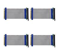 Kueohse 4X Flex Câble D'Extension pour Carte PCI Riser PCI-E Express 16X