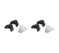 Kueohse 4X Rondelle de Levage pour Vélo de Route, Levier de Repos en Alliage, Plaque de Levage, Fixation de Guidon en Aluminium, 31,8 mm, 20 mm