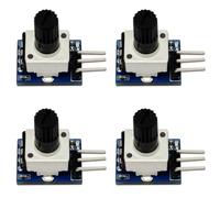 Kueohse 4X Testeur de Servomoteur ESC Contrôle PWM Mini Ventilateur Sans Balais à Monter Soi-Même Contrôleur de Vitesse de Moteur D'Avion