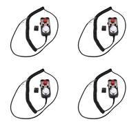 Kueohse 4X Universel Cnc 4 Mpg Suspension Roue 100 Impulsion 5V & Arrêt D'Urgence Routeur Cnc Manivelle 4 Axes Type