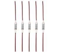 Kueohse 5 X 12V Module de Commande Cable avec Flash stroboscopique pour la Bande/Ampoules de LED de Voiture ou de