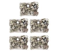 Kueohse 500 Pièces Support de Mèche en Métal, Support de Mèche pour Bougie à Mèche en Bois