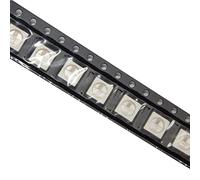 Kueohse 500 PièCes WS2812B (4 Broches) Puce LED 5050 RGB SMD Version Blanche WS2812 Pixels NuméRiques Adressables Individuellement DC5V