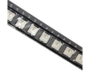 Kueohse 500 PièCes WS2812B (4 Broches) Puce LED 5050 RGB SMD Version Blanche WS2812 Pixels NuméRiques Adressables Individuellement DC5V