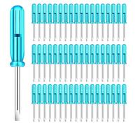 Kueohse 500PCS Mini Tournevis à Fente, Tête Plate 2.0Mm Longueur 45Mm pour la Réparation de Petits Appareils