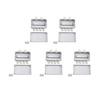 Kueohse 5X Boîte de Jonction Étanche IP66 Boîte Électrique Étanche 2 Entrées 4 Sorties pour de Diamètre 4-8 mm