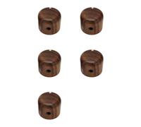 Kueohse 5X Bouton de Commande de Guitare pour Potentiomètre, Boutons de Contrôle de Volume et de Vitesse, Pièces de Rechange pour Guitare en Palissandre