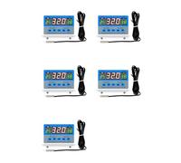 Kueohse 5X Contrôleur de Température Numérique 220 V Max 5000 W Thermostat Numérique 30 A -19 à 99 ℃ Contrôleur de Température Interrupteur XH-W3103
